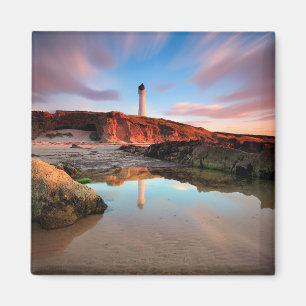Lighthouses Sea-Light Lossiemouth Scotland Magnet
