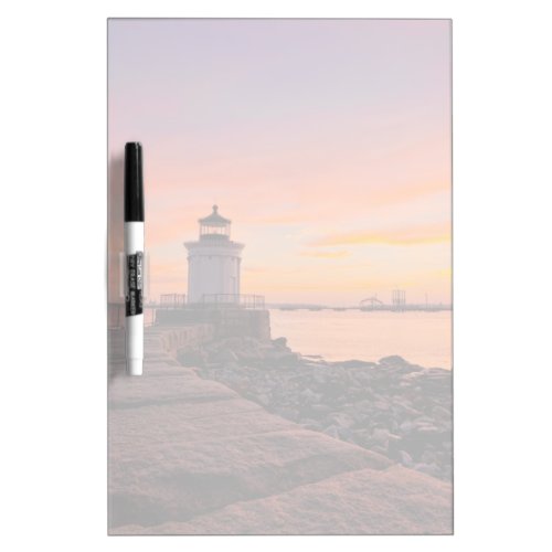 Lighthouses  South Portland Maine Dry Erase Board