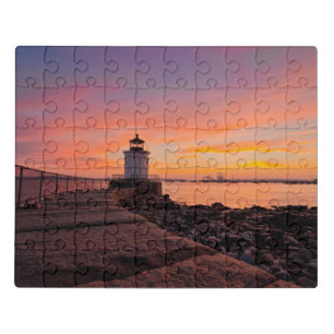 Lighthouses South Portland, Maine Jigsaw Puzzle