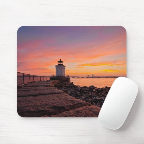 Lighthouses  South Portland Maine Mouse Pad