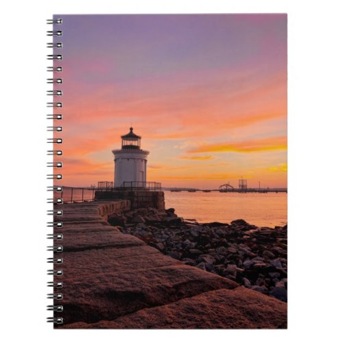 Lighthouses  South Portland Maine Notebook