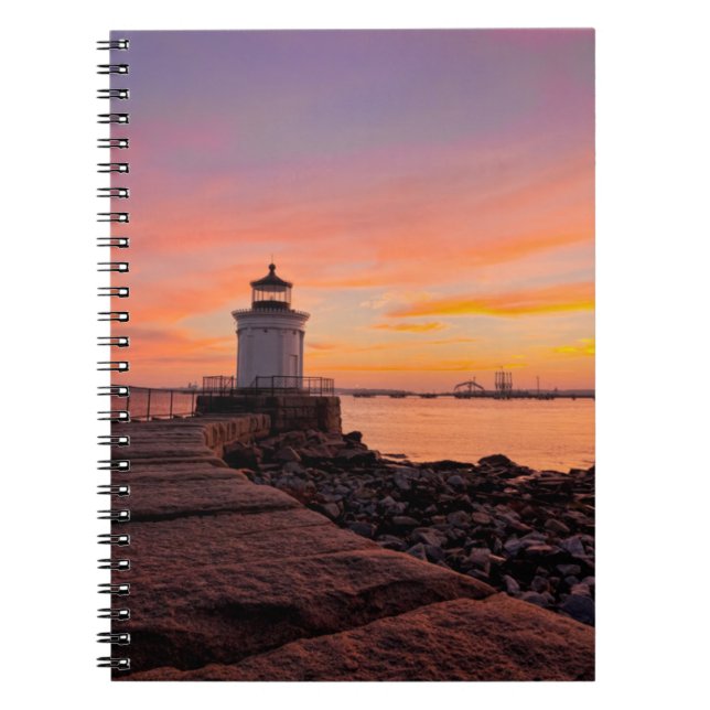 Lighthouses | South Portland, Maine Notebook (Front)