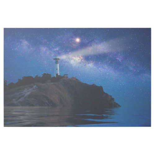 Lighthouses  Starry Night Lighthouse Gallery Wrap