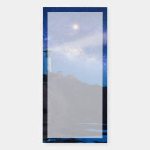 Lighthouses   Starry Night Lighthouse Magnetic Notepad