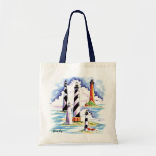 Lighthouses tote bag