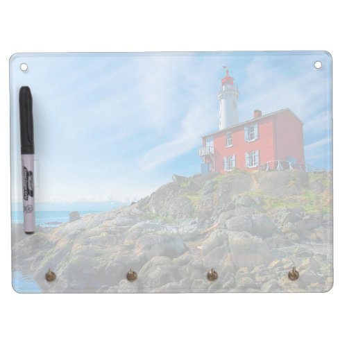 Lighthouses  Victoria Harbor Vancouver Island Dry Erase Board With Keychain Holder