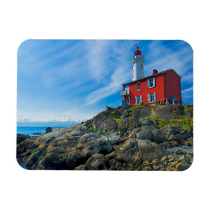 Lighthouses Victoria Harbor Vancouver Island Magnet