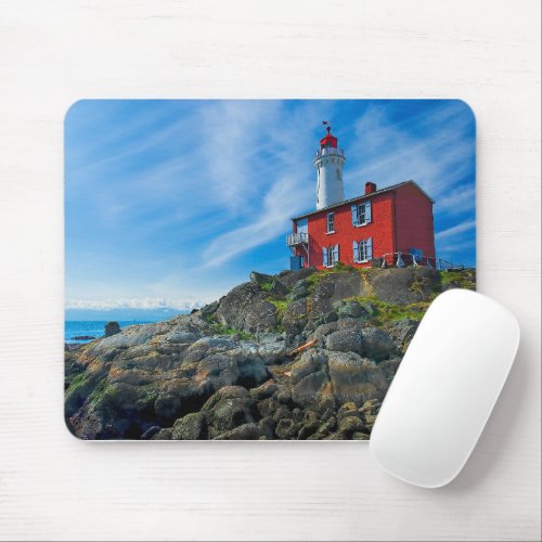 Lighthouses  Victoria Harbor Vancouver Island Mouse Pad