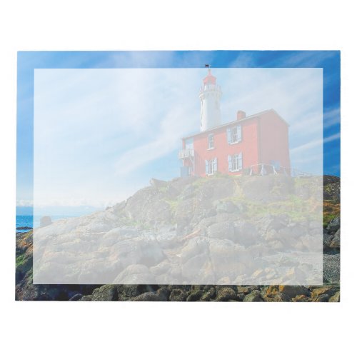 Lighthouses  Victoria Harbor Vancouver Island Notepad