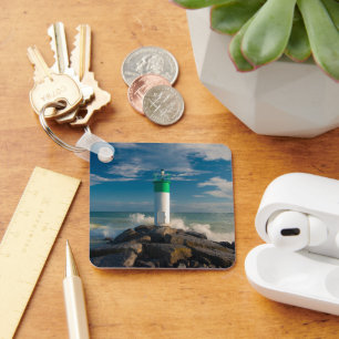 Lighthouses   Wellington Ontario Canada Keychain
