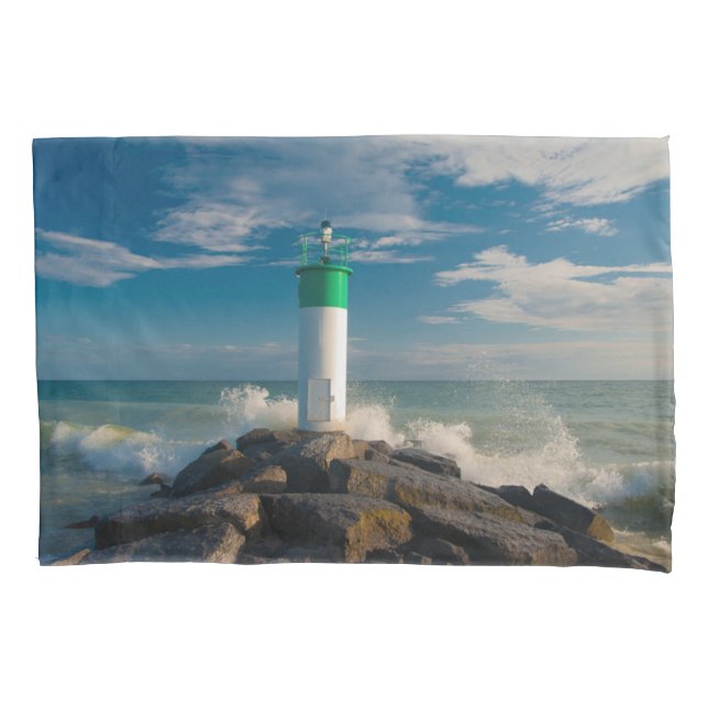 Lighthouses | Wellington Ontario Canada Pillow Case (Front)
