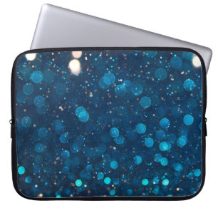 Lighting bokeh background laptop sleeve