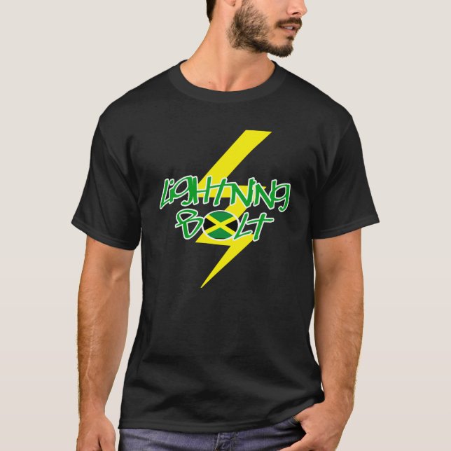 Lighting Bolt T-Shirt (Jamaica) (Front)