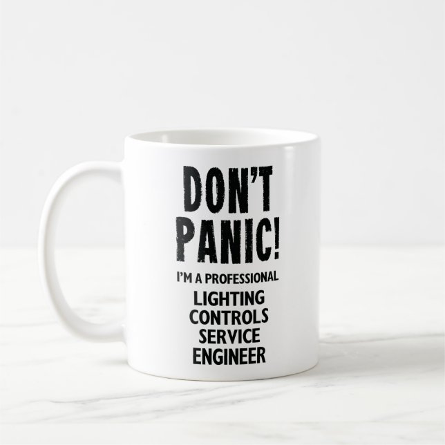 Lighting Controls Service Engineer Coffee Mug (Left)