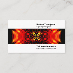Lighting Designer Business Card