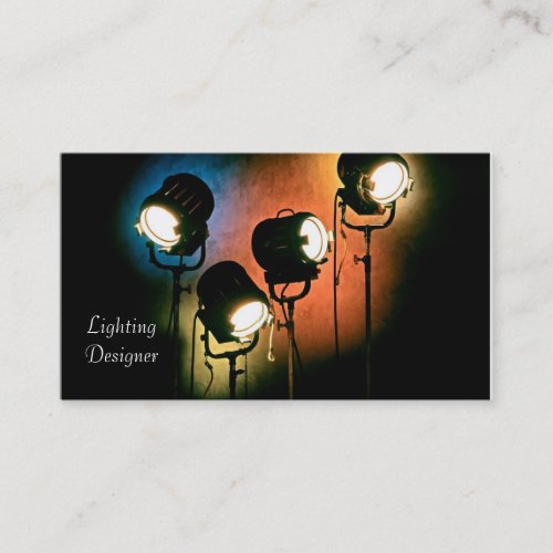 Lighting Designer business cards