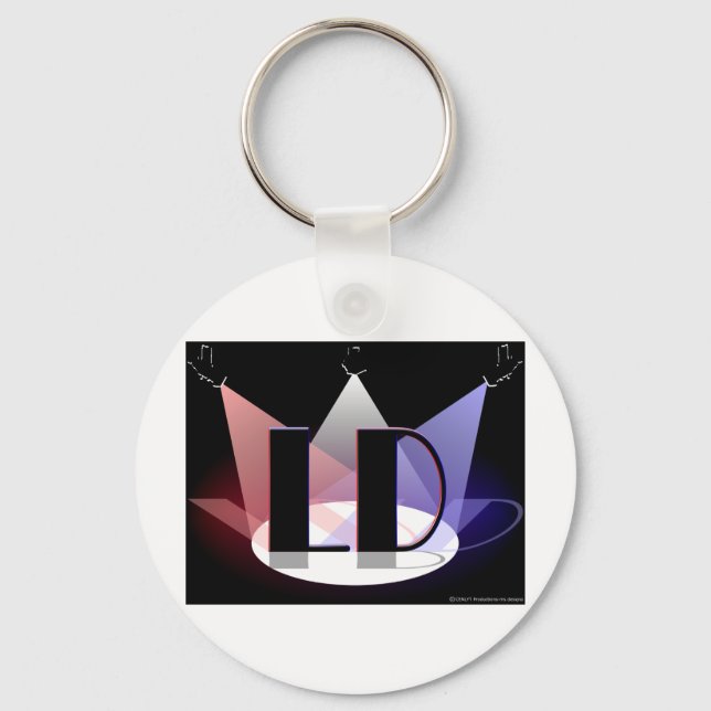 Lighting Designer Key Chain (Front)