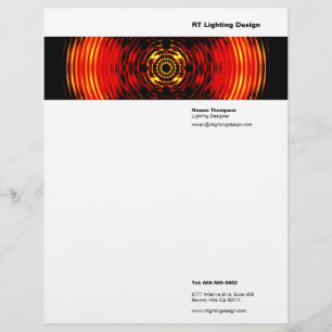 Lighting Designer Letterhead
