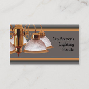 Lighting Fixtures Business Card
