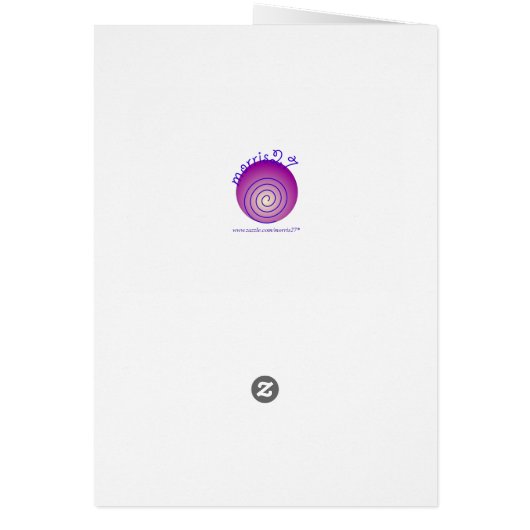 Lighting Shabbat Candles Card (Back)