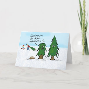 Lighting Strike Christmas Card