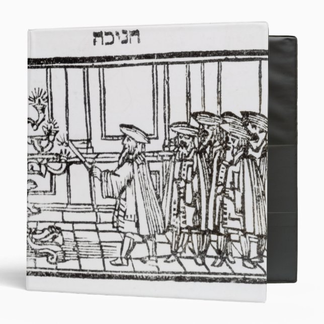 Lighting the Menorah Binder (Front/Inside)