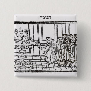 Lighting the Menorah Button