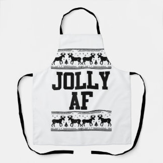 Lighting Xmas Matching Santa Hat Italian Greyhound Apron