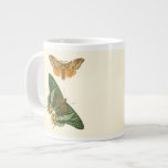 Lightly Bordered Butterfly Painting Giant Coffee Mug