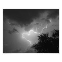 Lightning Bolt 11x14 Photo Print