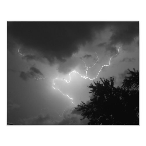 Lightning Bolt 11x14 Photo Print