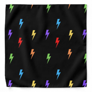 Lightning Bolt Bandana, Scarf Bandana