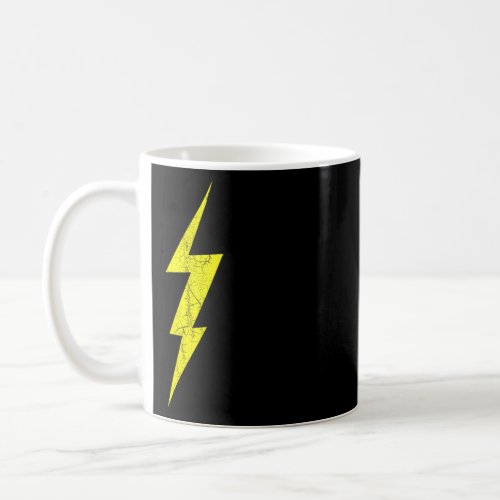 Lightning Bolt Electrical Storm Graphic Icon  Coffee Mug