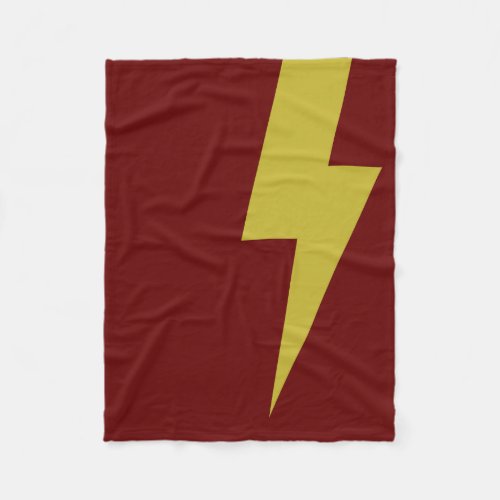 Lightning Bolt Fleece Blanket