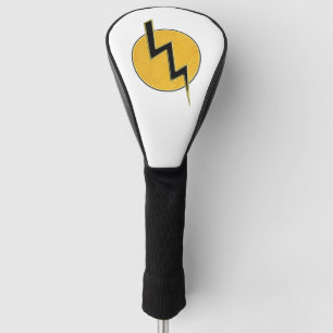 Lightning bolt golf head cover