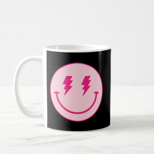 Lightning Bolt Happy Face Coffee Mug