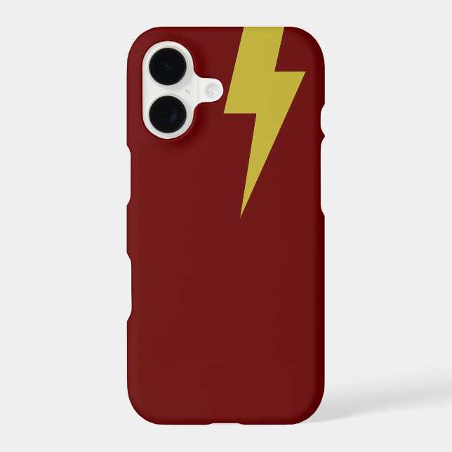 Lightning Bolt iPhone Case (Back)