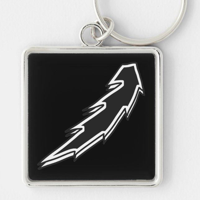 Lightning Bolt Keychain (Front)