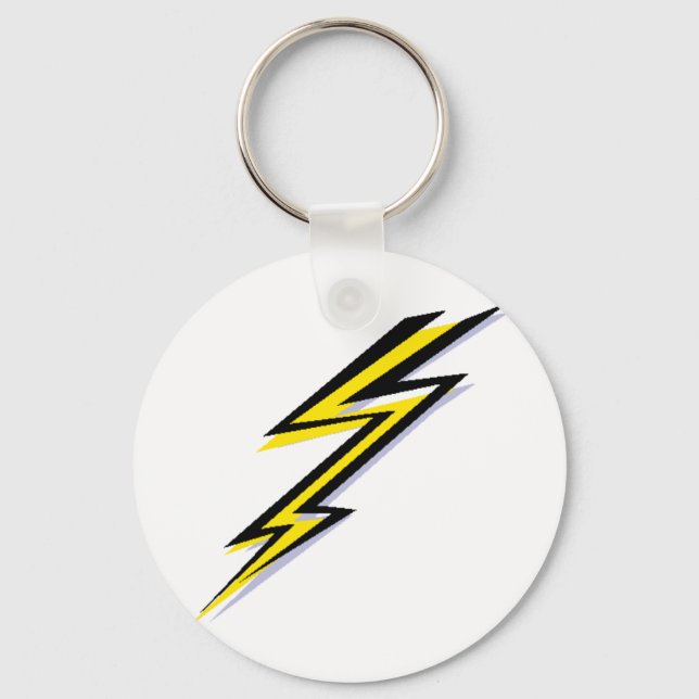 Lightning Bolt! Keychain (Front)