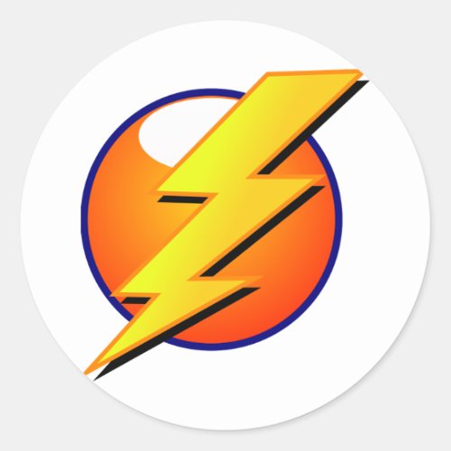 Lightning Bolt Large Sticker