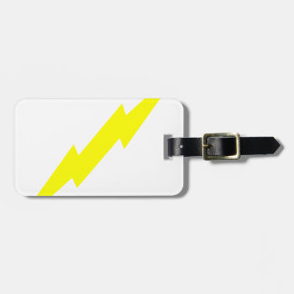 Lightning Bolt Luggage Tag