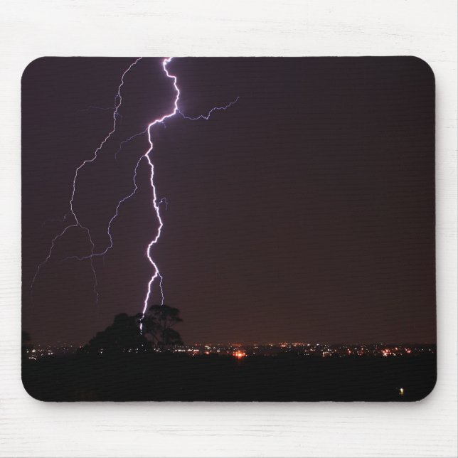 Lightning Bolt Mouse Pad (Front)