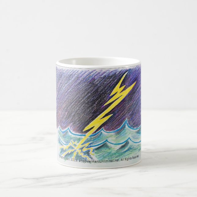 Lightning bolt mug (Center)