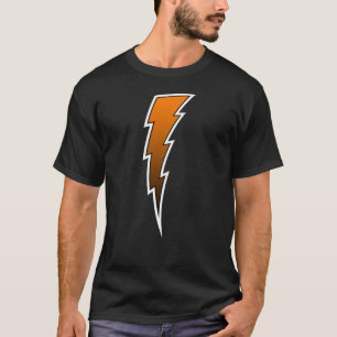 Lightning Bolt - Orange T-Shirt