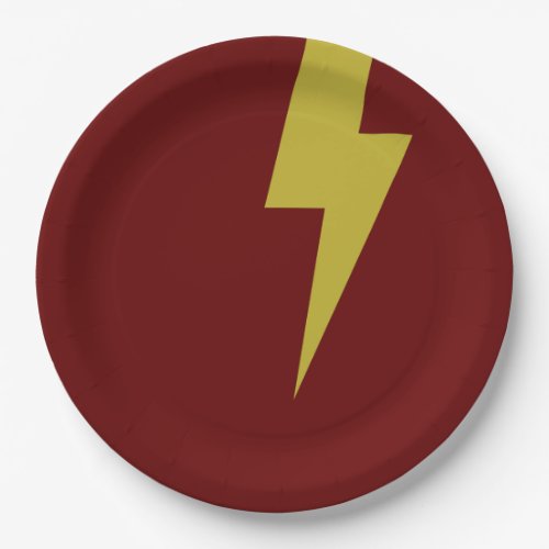 Lightning Bolt Paper Plates