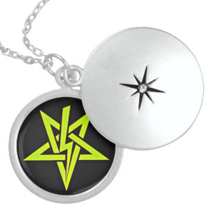 Lightning Bolt Pentagram Pendant
