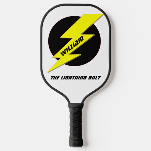 Lightning Bolt Pickleball Paddle