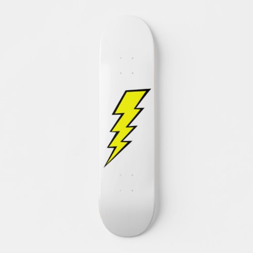 Lightning Bolt Sk8 Bord Skateboard