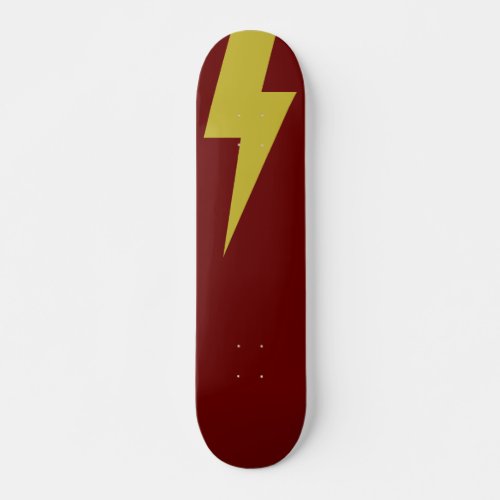 Lightning Bolt Skateboard