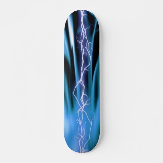 Lightning Bolt Skateboard Deck (Front)